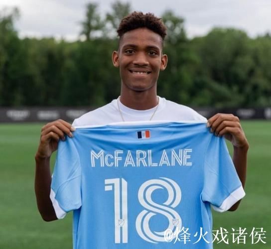 官方:曼城签下纽约城左后卫麦克法兰 官方:曼城签下纽约城左后卫麦克法兰