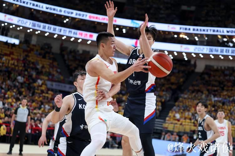 男篮世界杯预选赛：中国队将在北京五棵松体育馆迎战韩国队